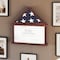 Flash Furniture Quincy Flag and Certificate Display Case, Solid Pine Wood Flag Shadow Box, Mahogany Finish HMHD-22M192Y-MHG-GG - alternate 3